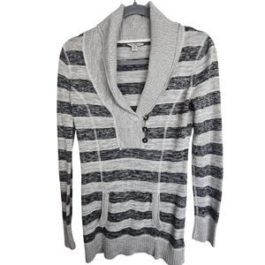 Vintage Guess Womens Y2K Striped Sweater Size M 90s Skater Grunge Cotton Stretch